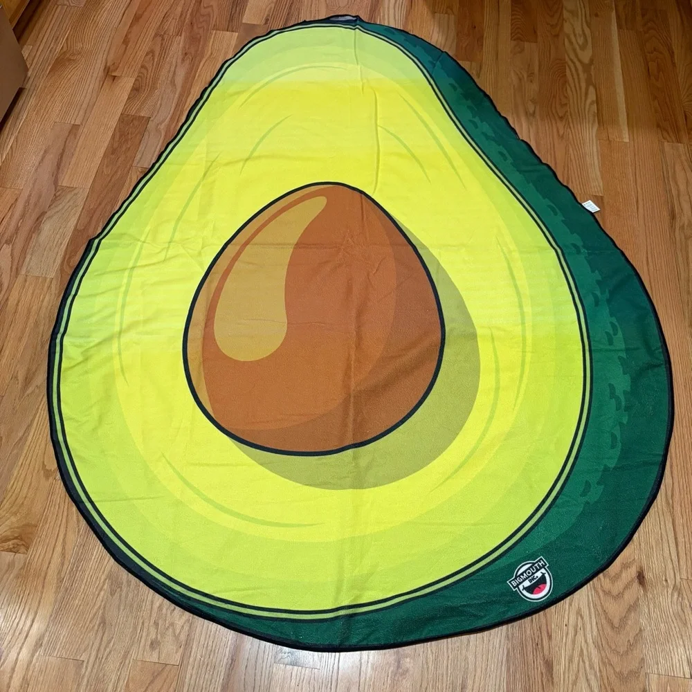 Big Mouth XL Avocado Beach Blanket